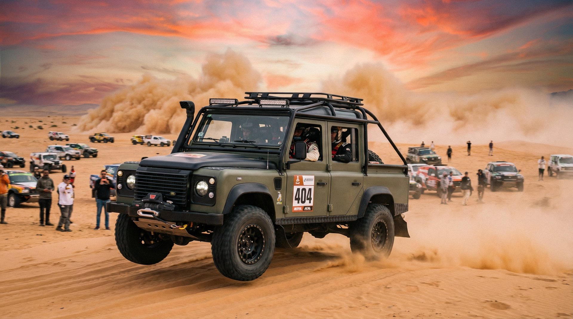 暗网沙漠拉力赛车视频