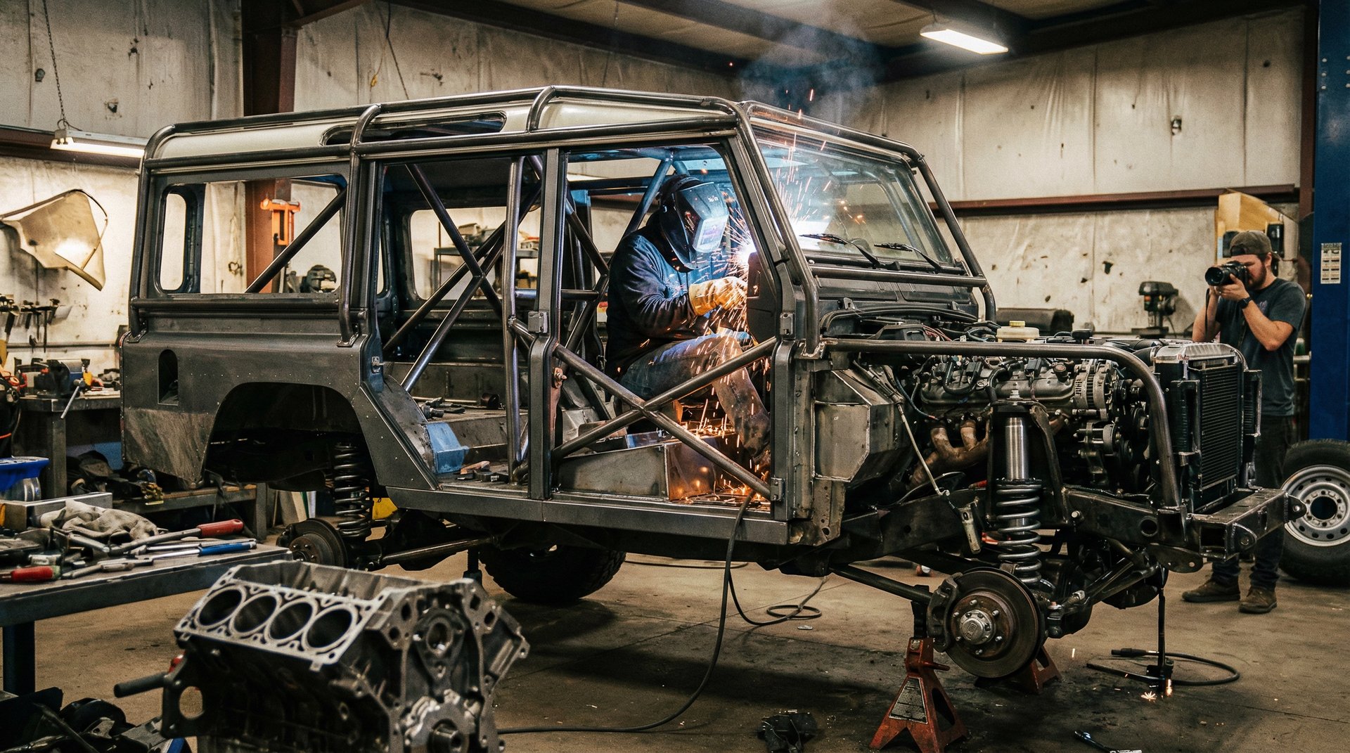 暗网改装过程幕后花絮视频